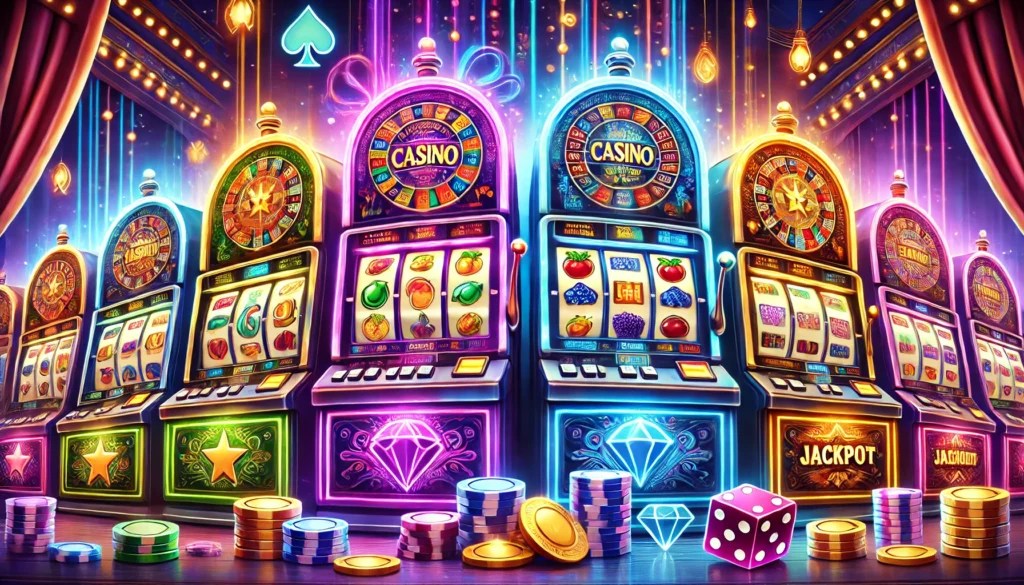 Multi-Game Slot Machines