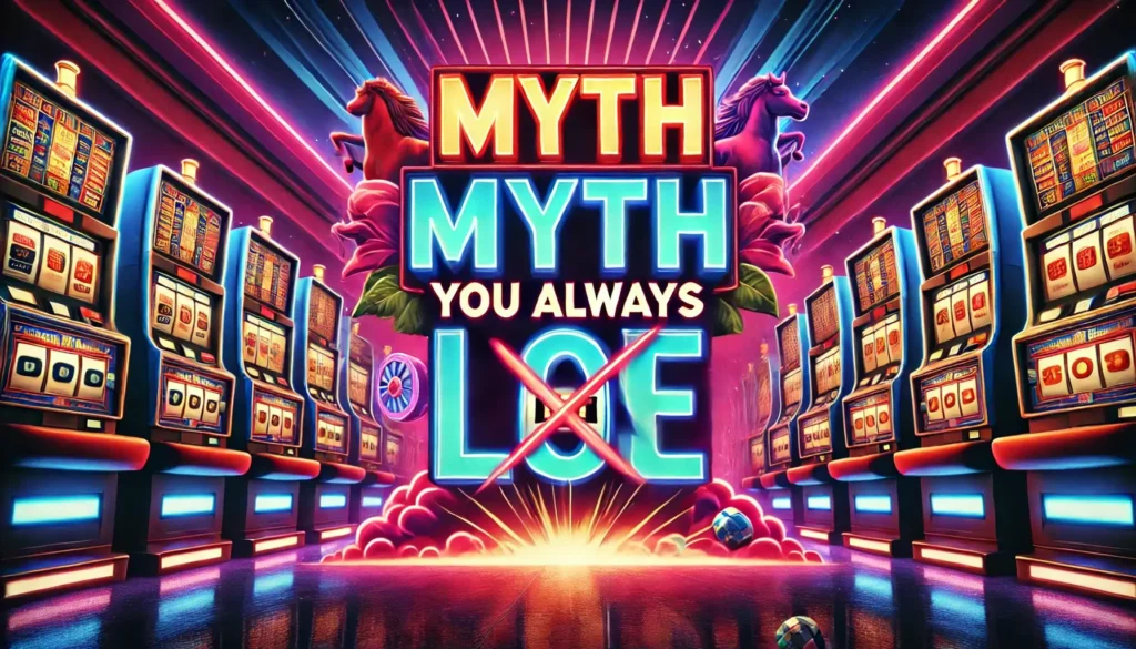 Myth 3: You always lose on slot machines