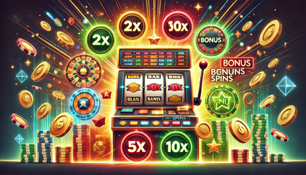 Slot machine features