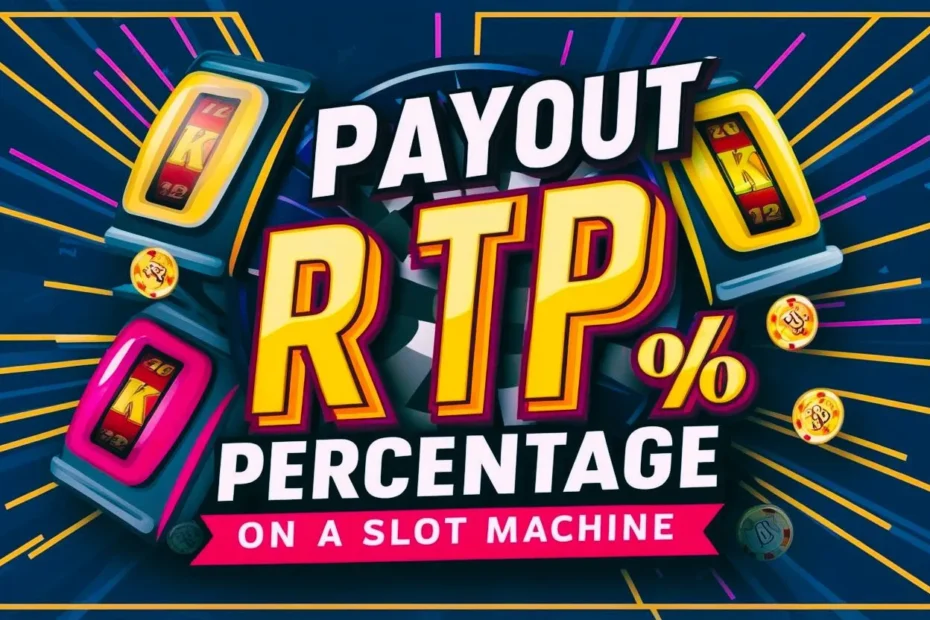 How to find the payout percentage on slot machine?