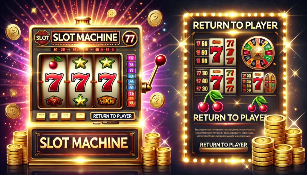 Return to player (RTP) on slot machines